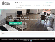 Tablet Screenshot of emzed.se